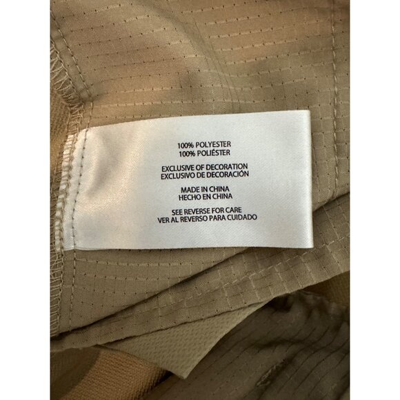 Banana Republic Men's Performance Pants Tan Khaki Chino Size 38x31 Slacks Pocket - Picture 9 of 10